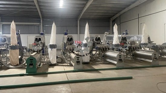 Dry Peeling Machine